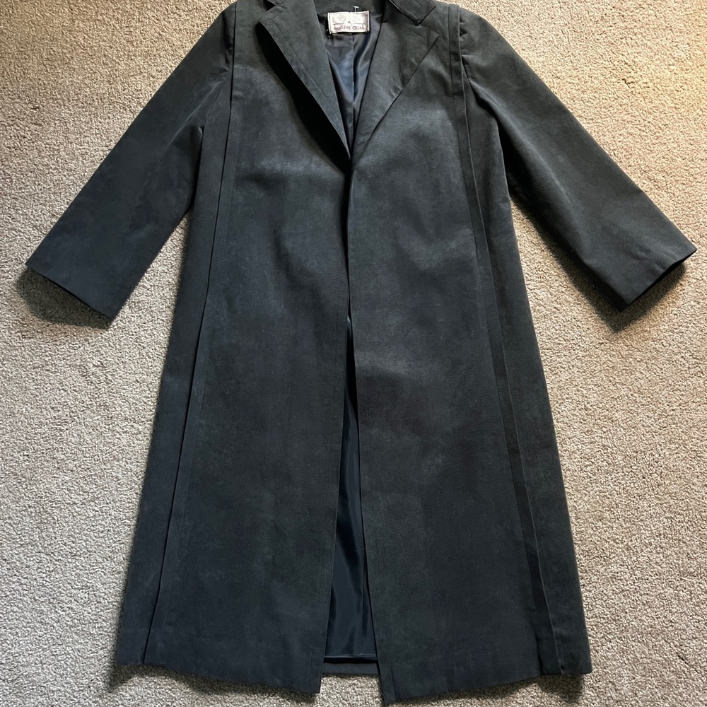 A Trigère Coat - Dark Gray Women's Coat